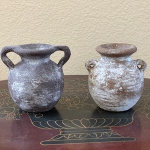 Miniature Handmade Clay Vessels